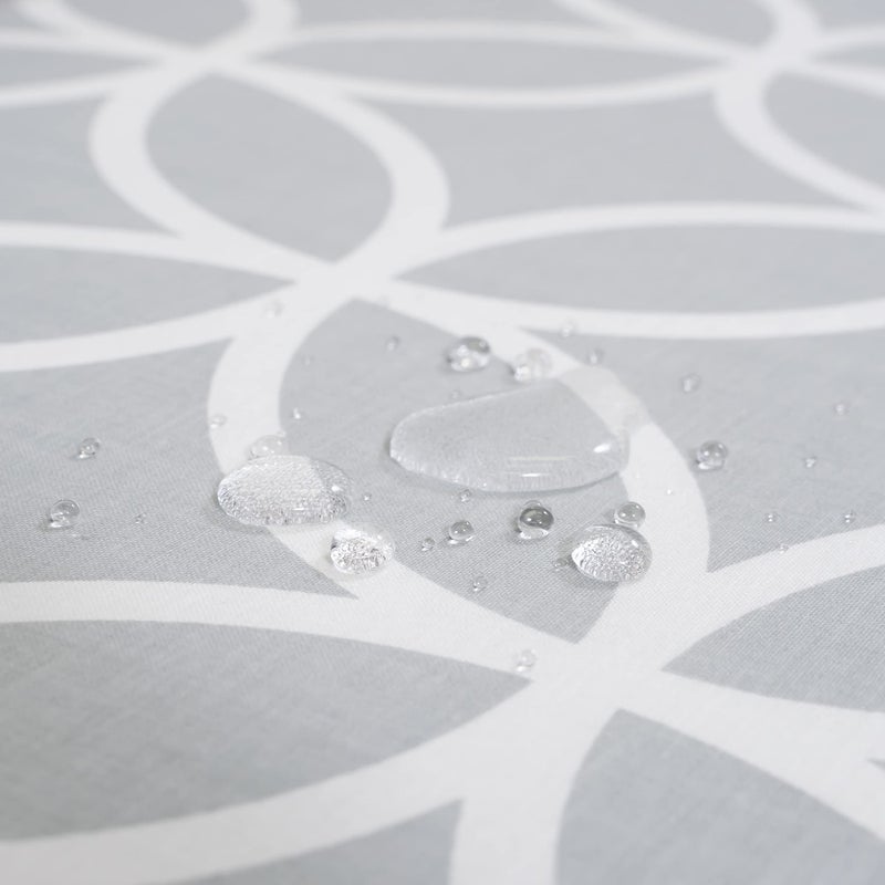 Westex Circles Heavy Duty Ironing Board Cover and Pad, Thick 3-Layer Stain Resistant Padding, Elasticized Skirt, Click-to-Close Fastener, 15 x 54 Inch (Board NOT Included, Cover ONLY) - Image 2